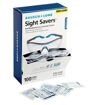 BAUSCH & LOMB SIGHT SAVERS LENS CLEANER - Sideshields and Accessories